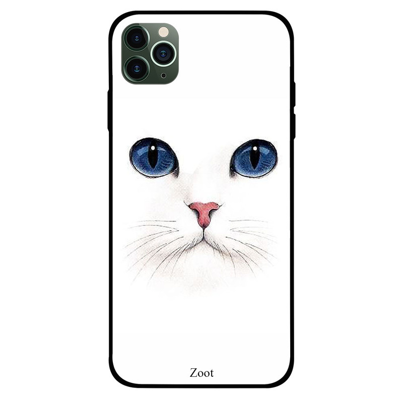 

Zoot Apple iPhone 11 Pro Max Mobile Phone Back Cover, Cat Mask