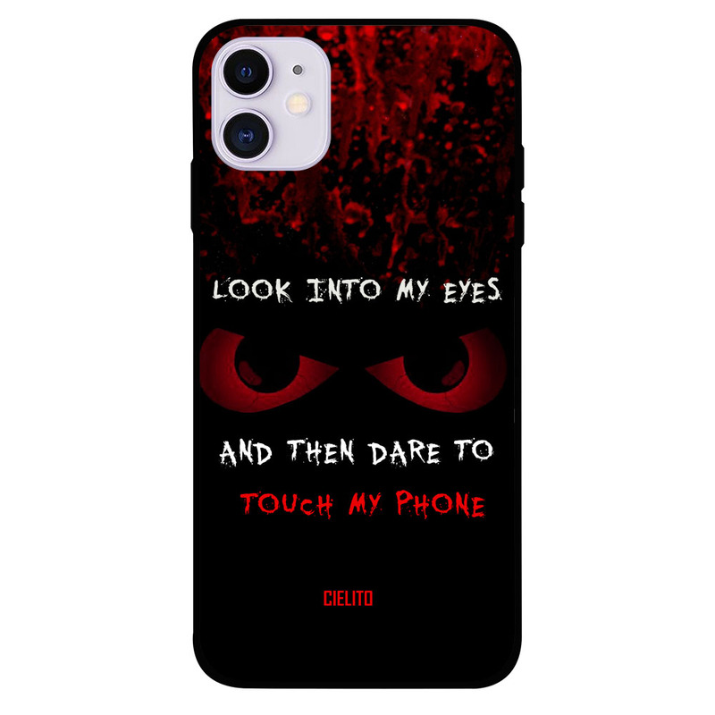 

Cielito Apple iPhone 11 Mobile Phone Back Cover, Dare To Touch