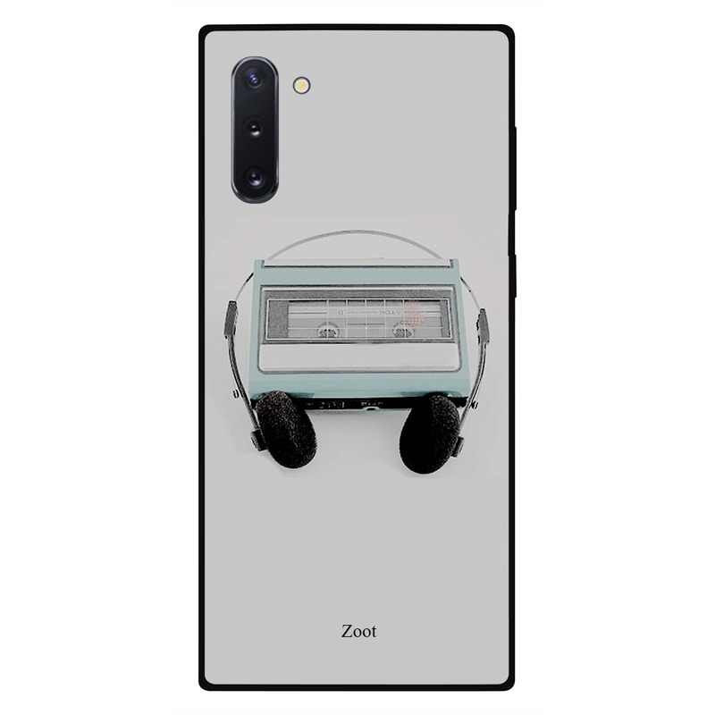 

Zoot Samsung Note 10 Mobile Phone Back Cover, Cassette Headphones