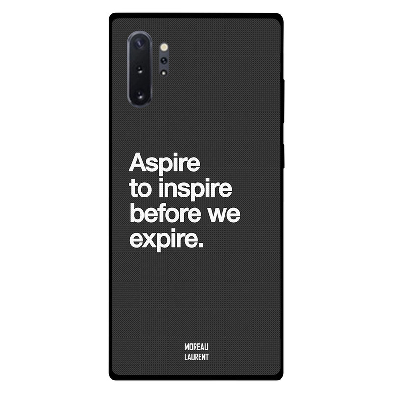 

Moreau Laurent Samsung Note Plus Mobile Phone Back Cover, Aspire to Inspire Before We Expire
