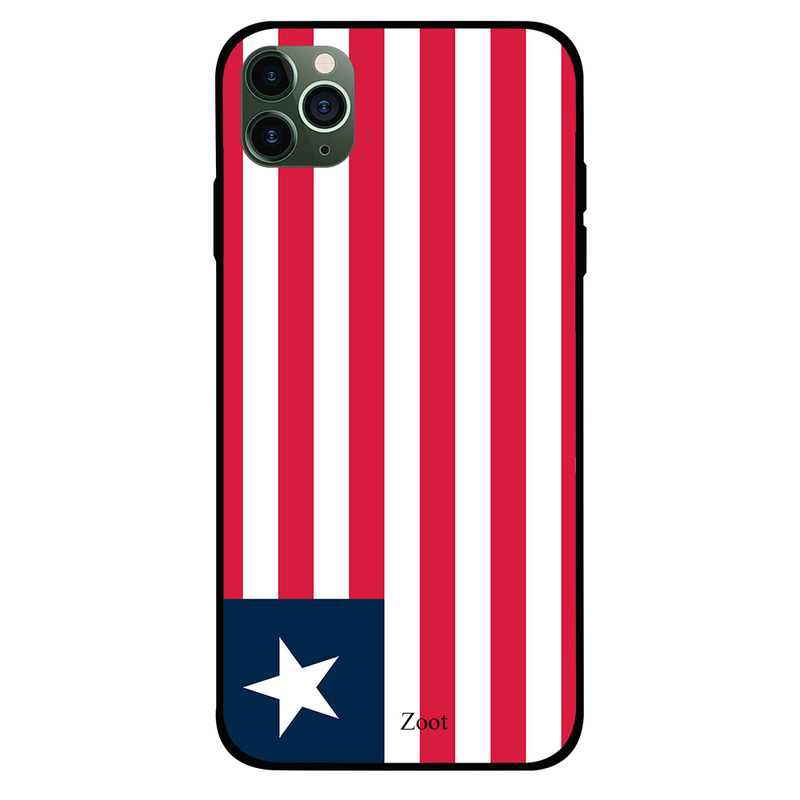 

Zoot Apple iPhone 11 Pro Mobile Phone Back Cover, Liberian Flag