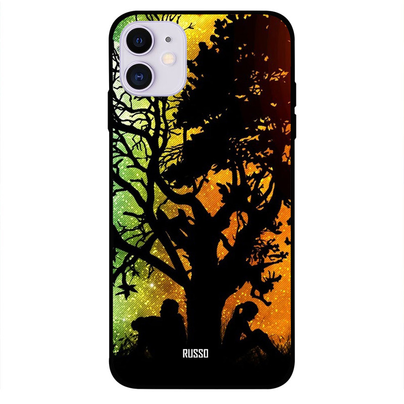 

Russo Apple iPhone 11 Mobile Phone Back Cover, Silent Conversation