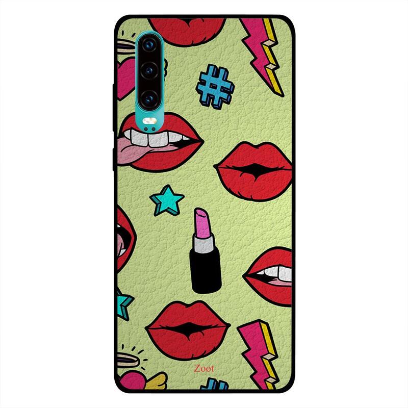 

Zoot Huawei P30 Mobile Phone Back Cover, Kiss And Lips