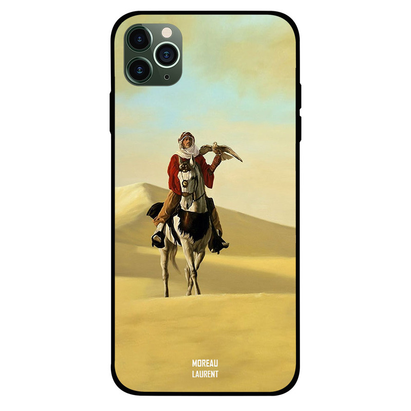 

Moreau Laurent Apple iPhone 11 Pro Mobile Phone Back Cover, On The Horse At The Deserts