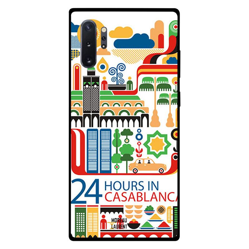 

Moreau Laurent Samsung Note Plus Mobile Phone Back Cover, 24 Hours in Casablanca