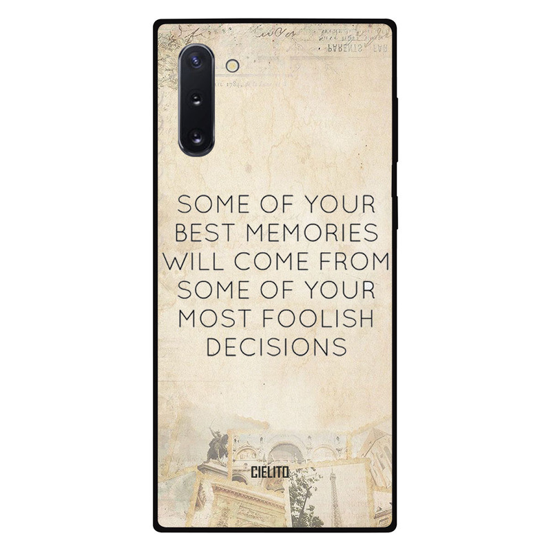 

Cielito Samsung Note 10 Mobile Phone Back Cover, Best Memories