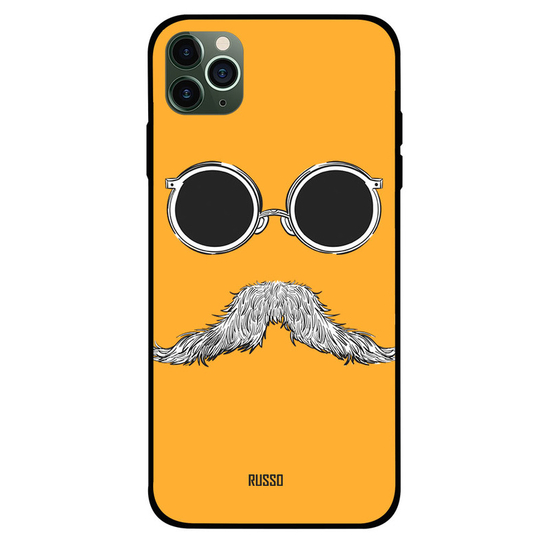 

Russo Apple iPhone 11 Pro Mobile Phone Back Cover, Baba Mustaches