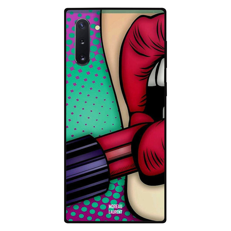 

Moreau Laurent Samsung Note 10 Mobile Phone Back Cover, Lipsticking Bigger