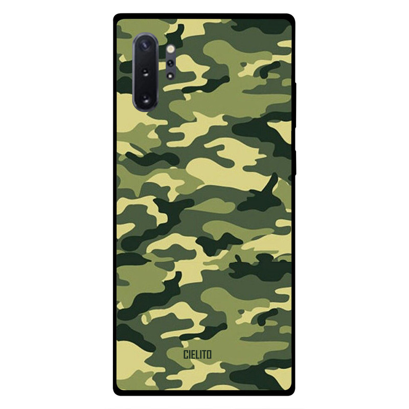 

Cielito Samsung Note Plus Mobile Phone Back Cover, Military Print