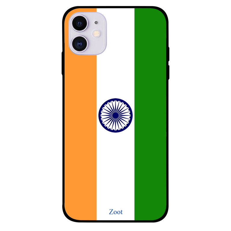 

Zoot Apple iPhone 11 Mobile Phone Back Cover, India Flag