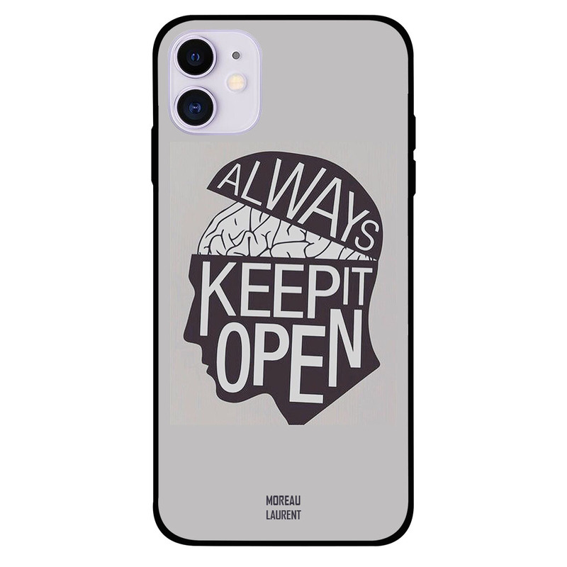 

Moreau Laurent Apple iPhone 11 Mobile Phone Back Cover, Always Keep It Open