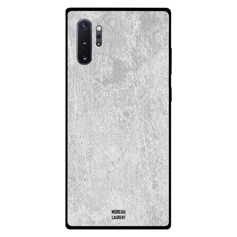 

Moreau Laurent Samsung Note Plus Mobile Phone Back Cover, White Vintage Jeans Pattern