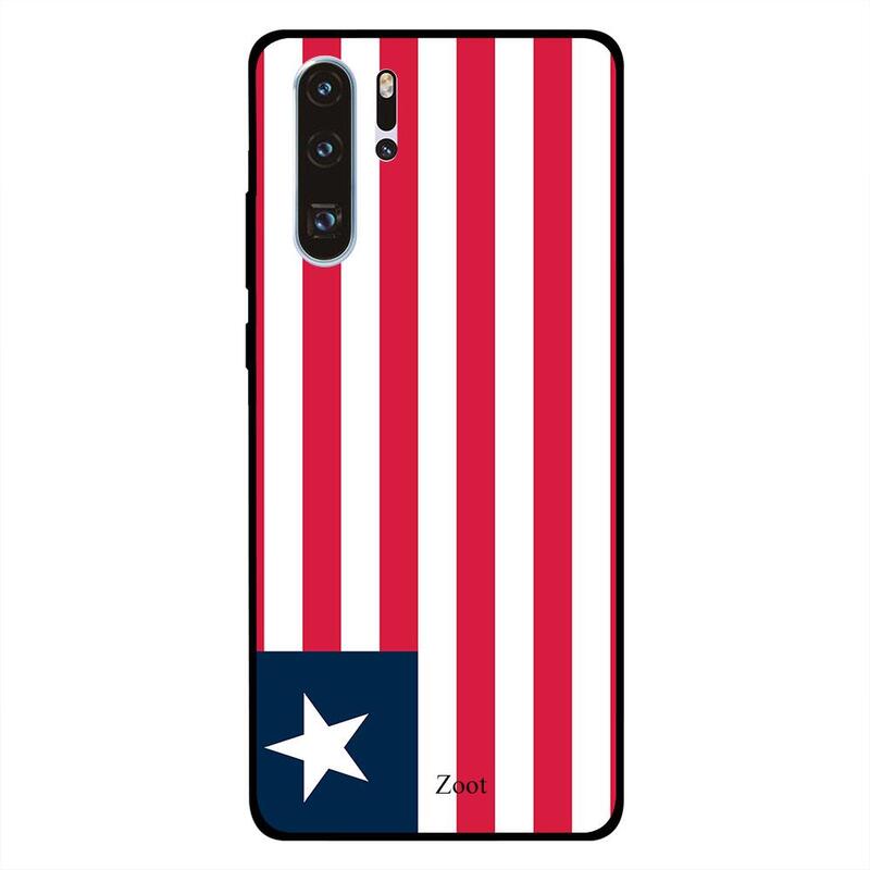 

Zoot Huawei P30 Pro Mobile Phone Back Cover, Liberian Flag