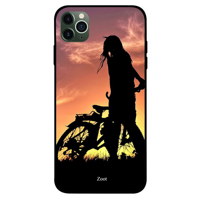 

Zoot Apple iPhone 11 Pro Mobile Phone Back Cover, Bicycle Rider