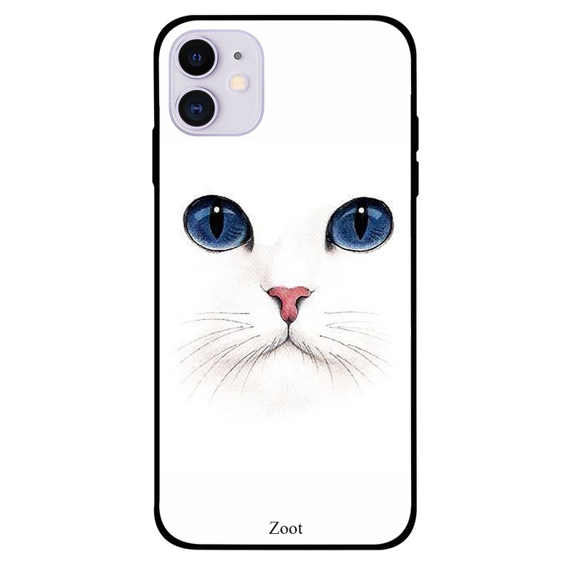 

Zoot Apple iPhone 11 Mobile Phone Back Cover, Cat Mask