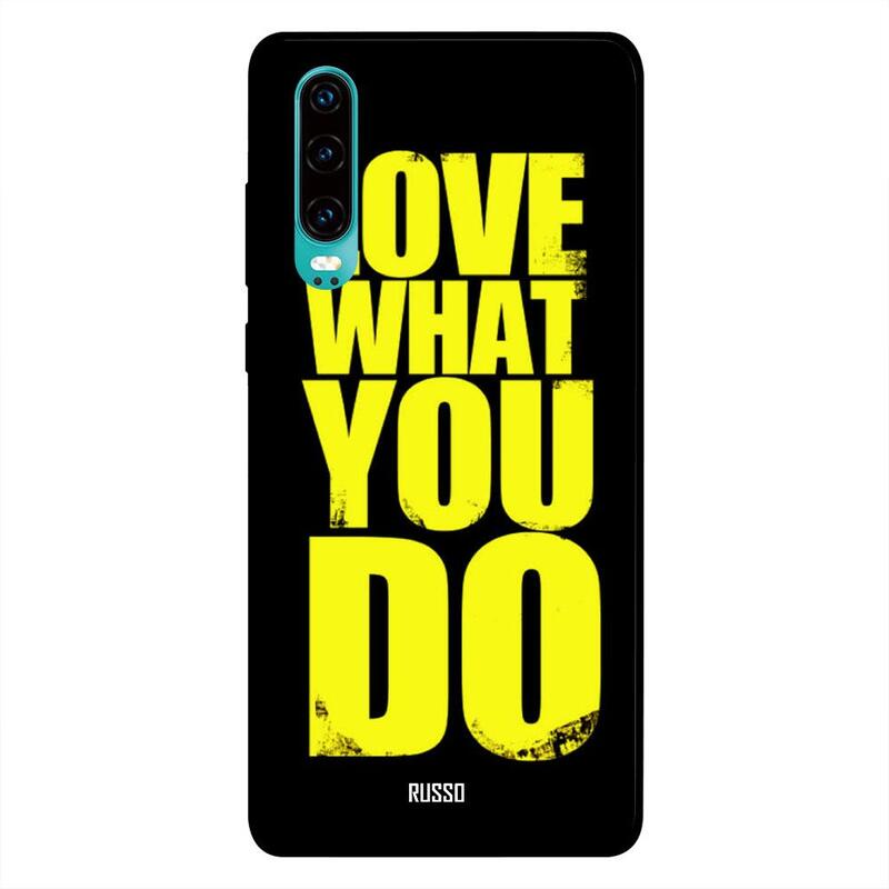 

Russo Huawei P30 Mobile Phone Back Cover, Cycle Art