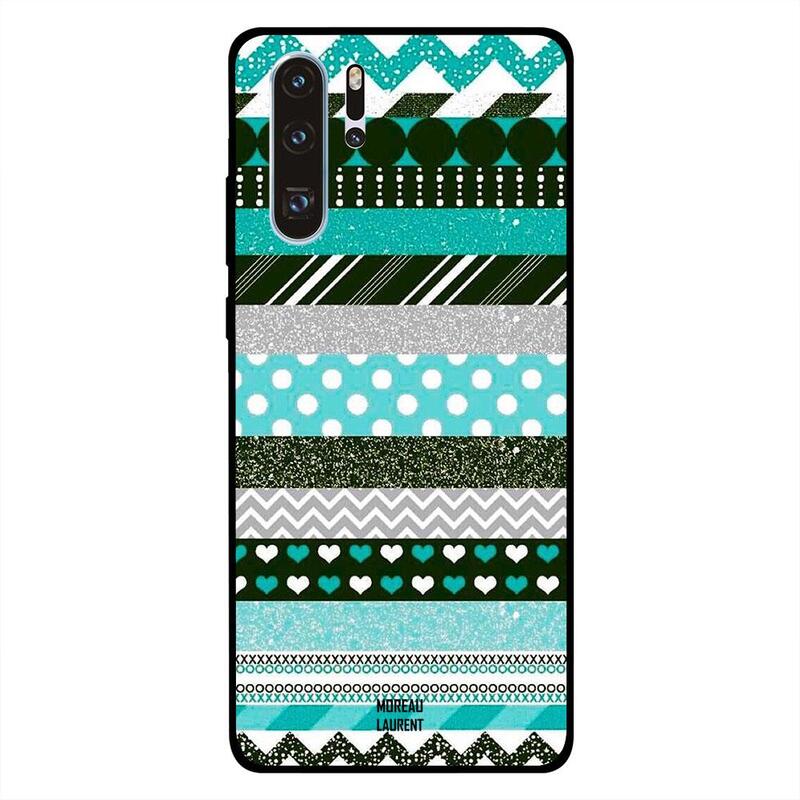 

Moreau Laurent Huawei P30 Pro Mobile Phone Back Cover, Green Pattern