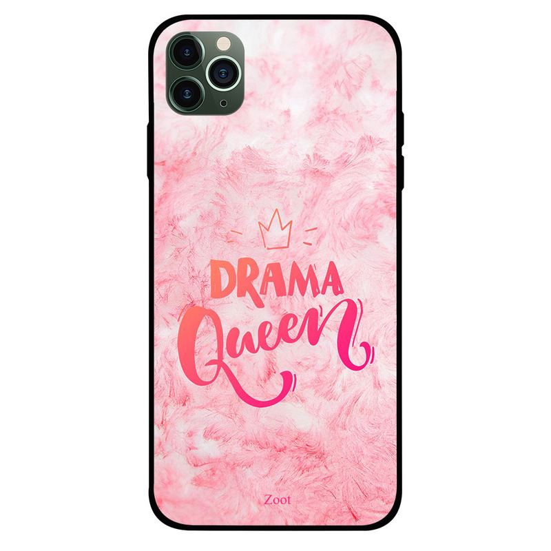 

Zoot Apple iPhone 11 Pro Max Mobile Phone Back Cover, Drama Queen