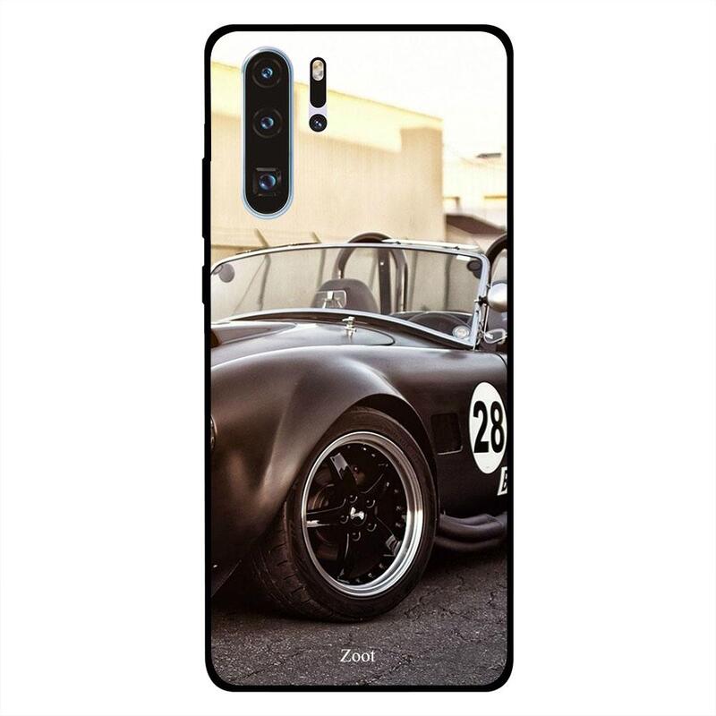 

Zoot Huawei P30 Pro Mobile Phone Back Cover, Black Racer