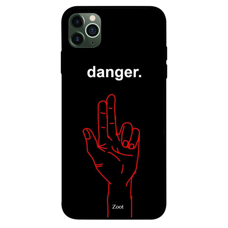 

Zoot Apple iPhone 11 Pro Max Mobile Phone Back Cover, Danger