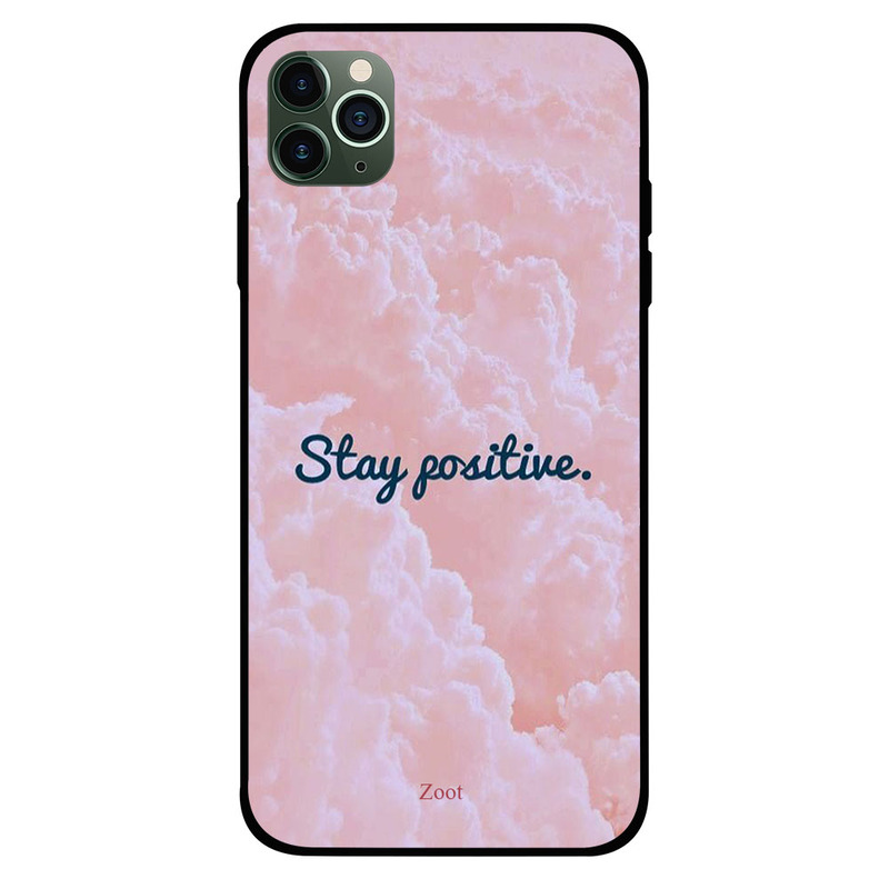

Zoot Apple iPhone 11 Pro Mobile Phone Back Cover, Stay Positive