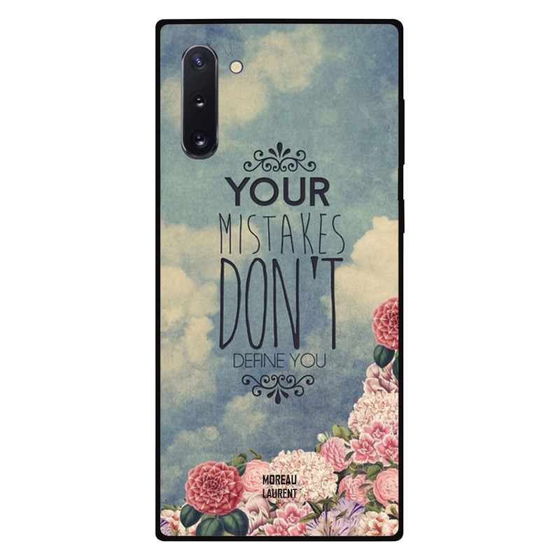 

Moreau Laurent Samsung Note 10 Mobile Phone Back Cover, Your Mistakes Don't Define You