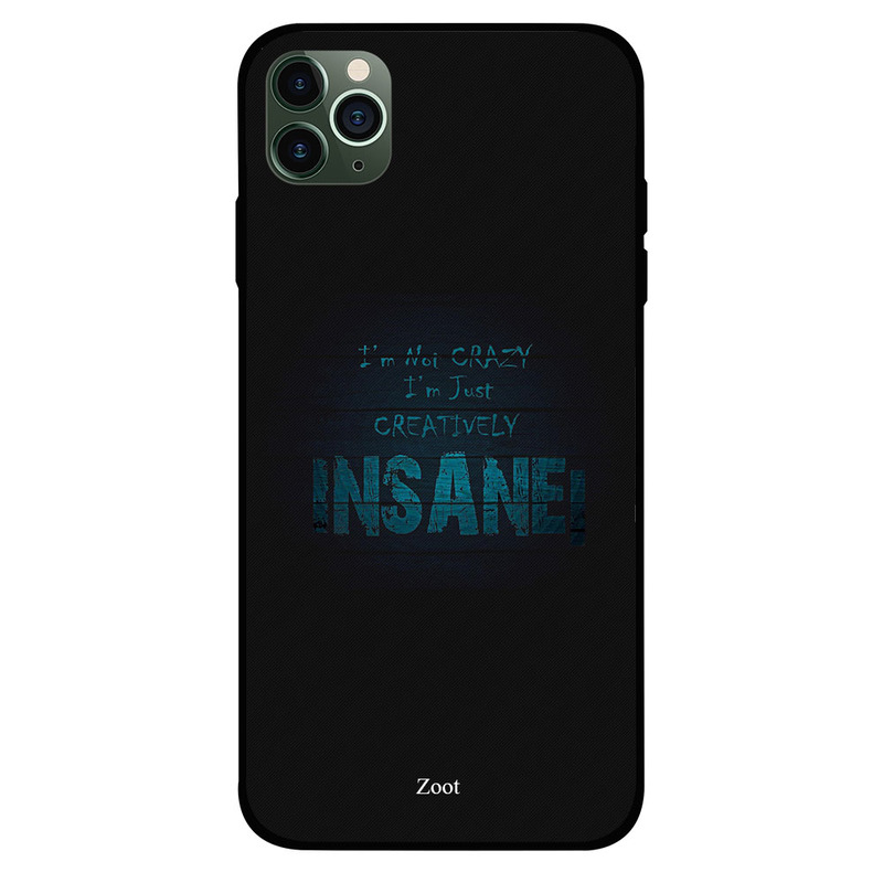 

Zoot Apple iPhone 11 Pro Mobile Phone Back Cover, Im Creatively Insane