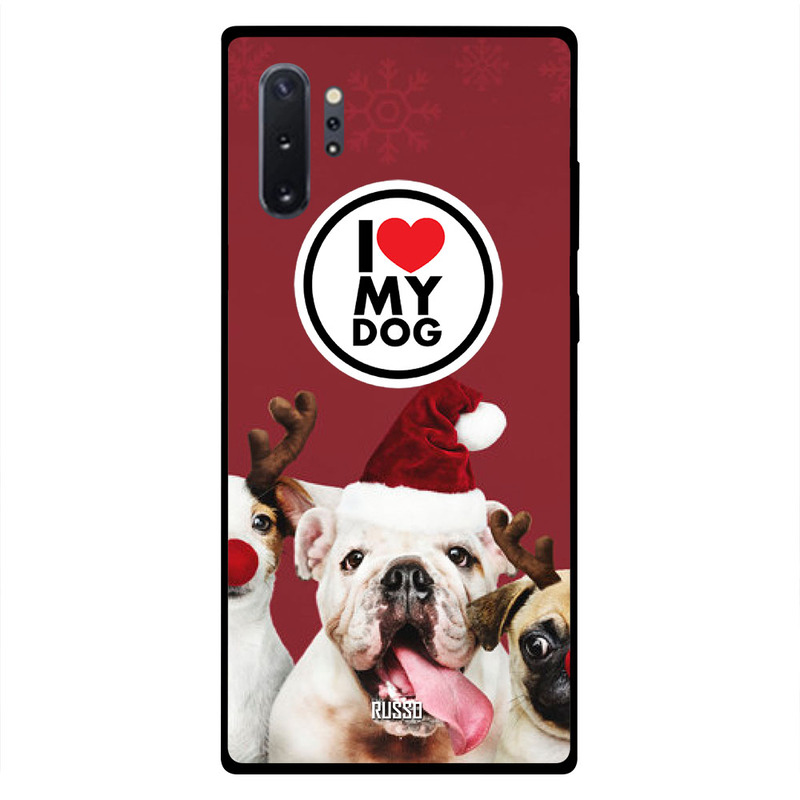 

Russo Samsung Note Plus Mobile Phone Back Cover, Bones And Paws Print