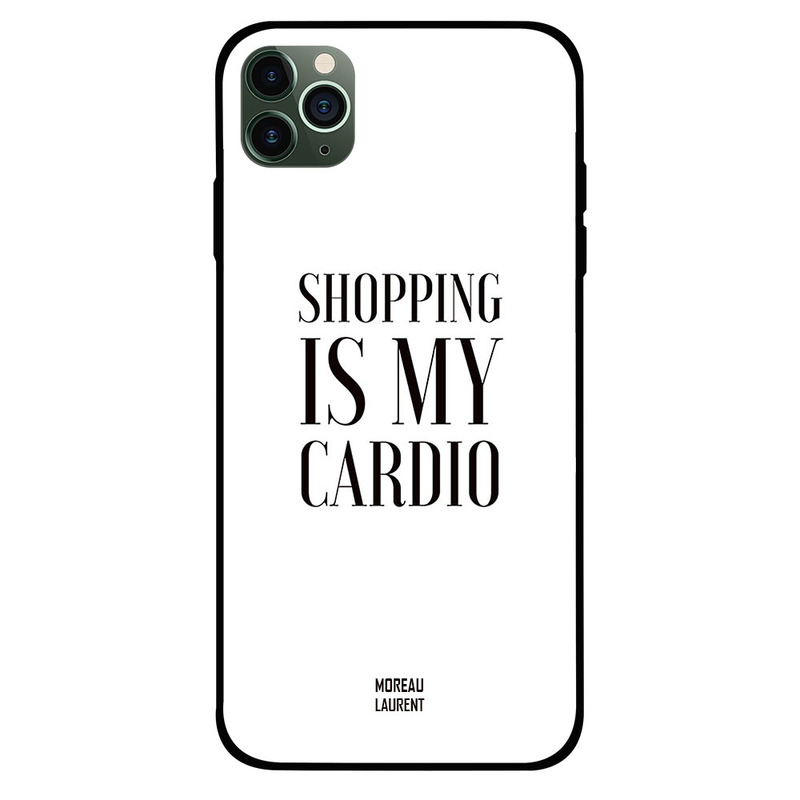 

Moreau Laurent Apple iPhone 11 Pro Max Mobile Phone Back Cover, Shoping is My Cardio