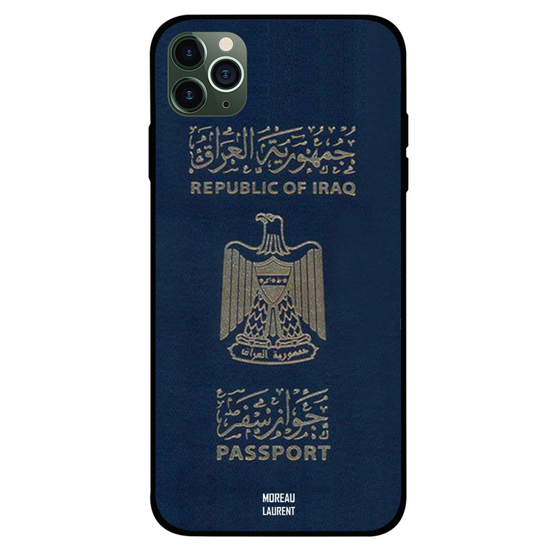 

Moreau Laurent Apple iPhone 11 Pro Mobile Phone Back Cover, Iraq Passport