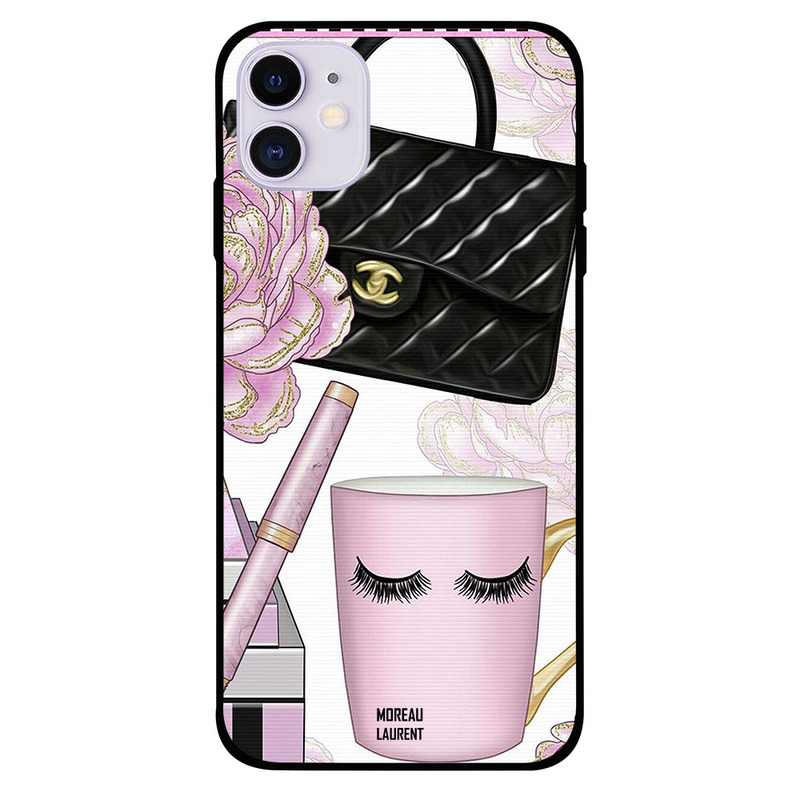 

Moreau Laurent Apple iPhone 11 Mobile Phone Back Cover, Eylashes on Mug