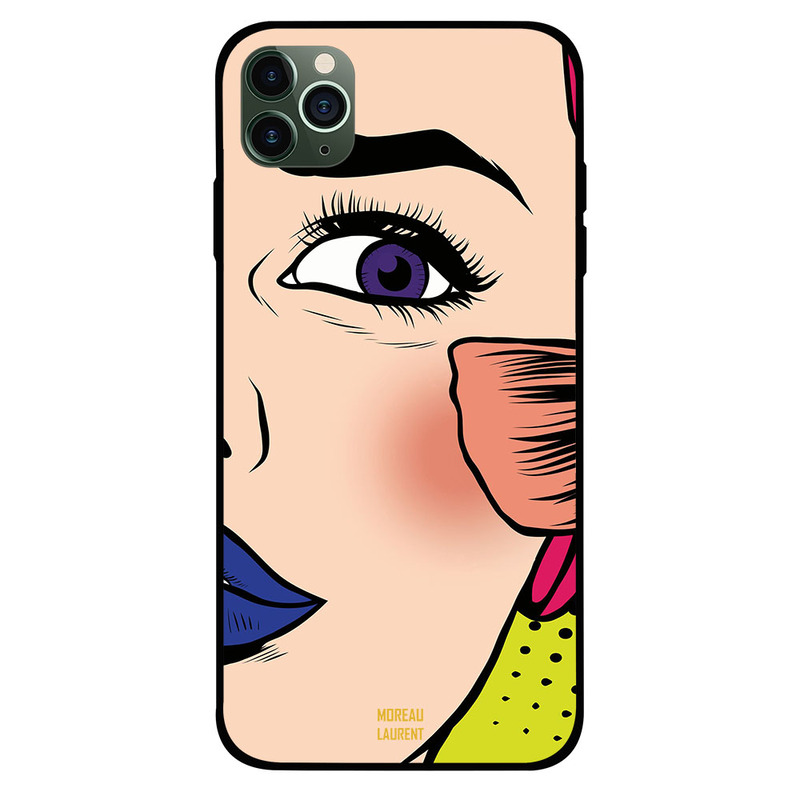 

Moreau Laurent Apple iPhone 11 Pro Max Mobile Phone Back Cover, Love Makeup
