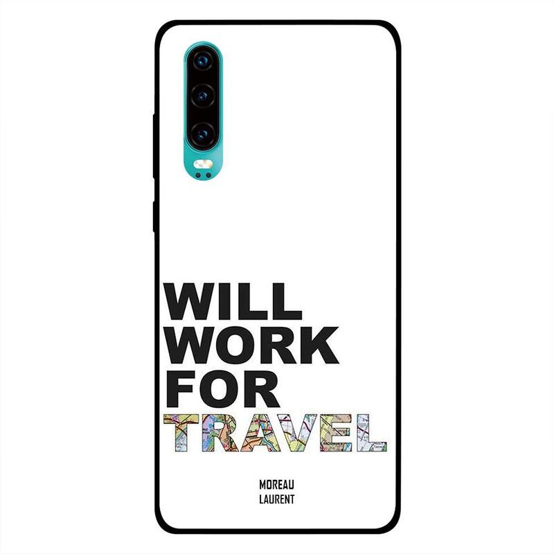 

Moreau Laurent Huawei P30 Mobile Phone Back Cover, Will Work For Travel