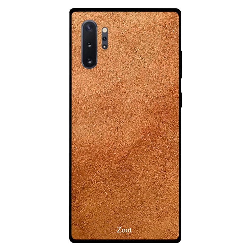 

Zoot Samsung Note Plus Mobile Phone Back Cover, Leather Brown Pattern