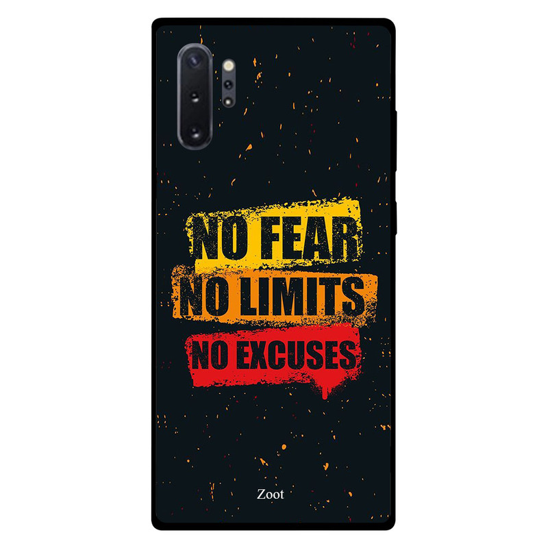 

Zoot Samsung Note Plus Mobile Phone Back Cover, No Fear No Limits No Excuses