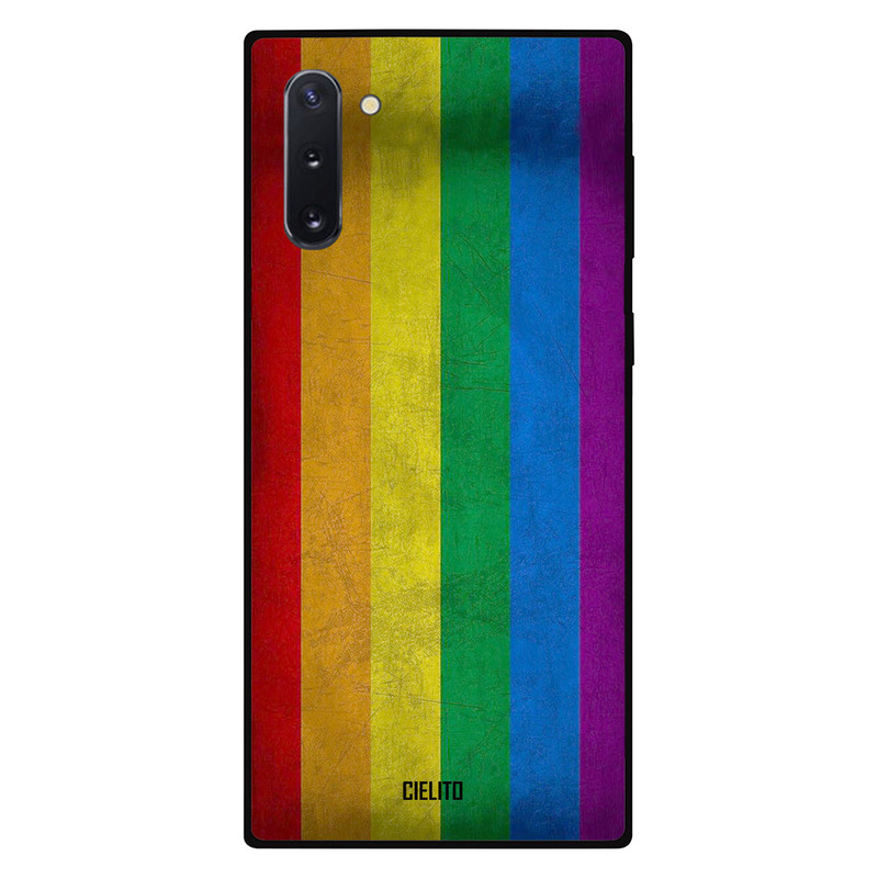 

Cielito Samsung Note 10 Mobile Phone Back Cover, Colorful Rainbow