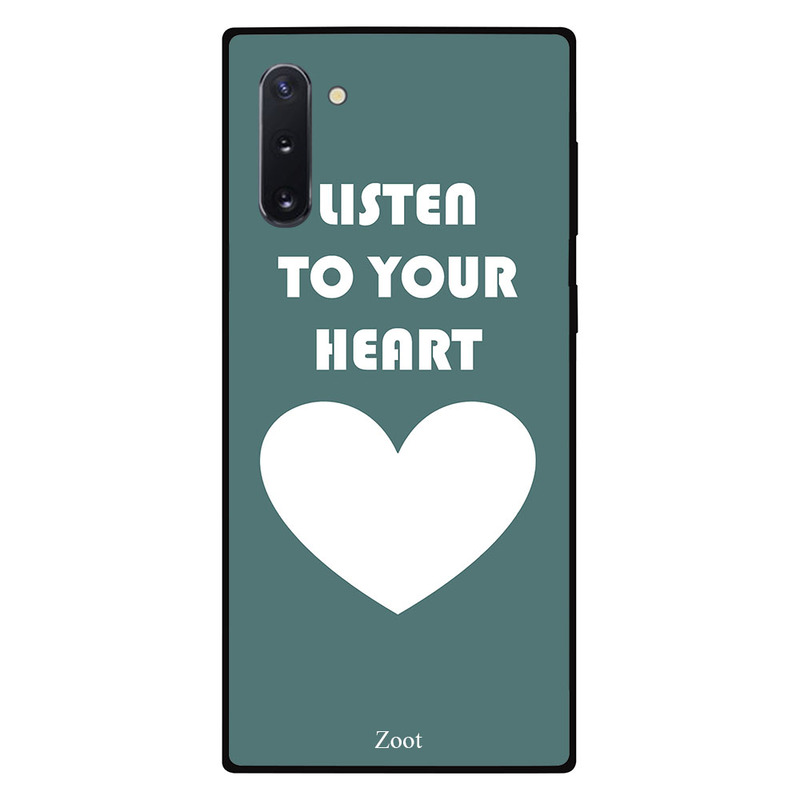 

Zoot Samsung Note 10 Mobile Phone Back Cover, Listen To Your Heart
