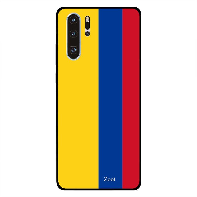 

Zoot Huawei P30 Pro Mobile Phone Back Cover, Colombia Flag