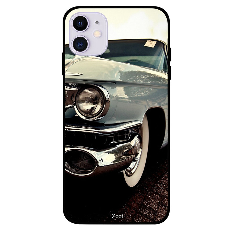 

Zoot Apple iPhone 11 Mobile Phone Back Cover, Vintage Caddy