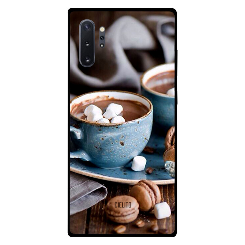 

Cielito Samsung Note Plus Mobile Phone Back Cover, Hot Chocolate with Marshmallow