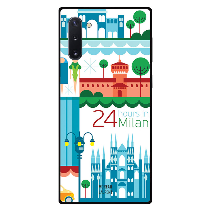 

Moreau Laurent Samsung Note 10 Mobile Phone Back Cover, 24 Hours in Milan