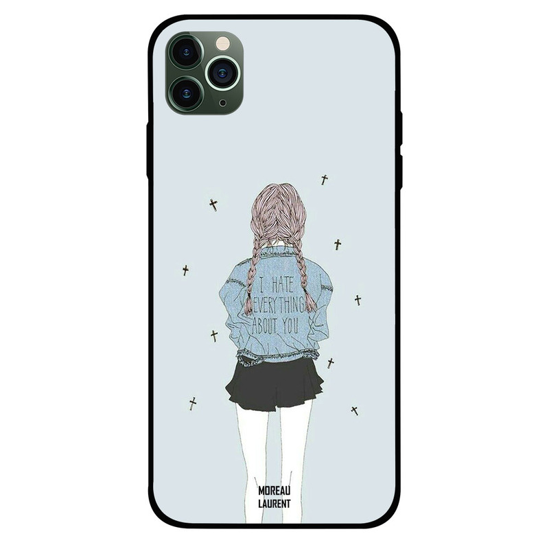 

Moreau Laurent Apple iPhone 11 Pro Max Mobile Phone Back Cover, I Hate Every Thing About You