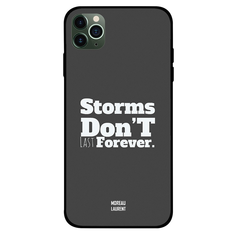 

Moreau Laurent Apple iPhone 11 Pro Mobile Phone Back Cover, Storms Don't Last Forever