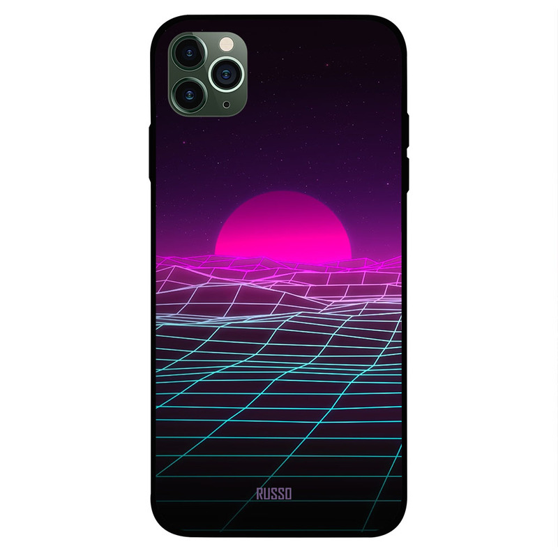 

Russo Apple iPhone 11 Pro Max Mobile Phone Back Cover, Destination Moon