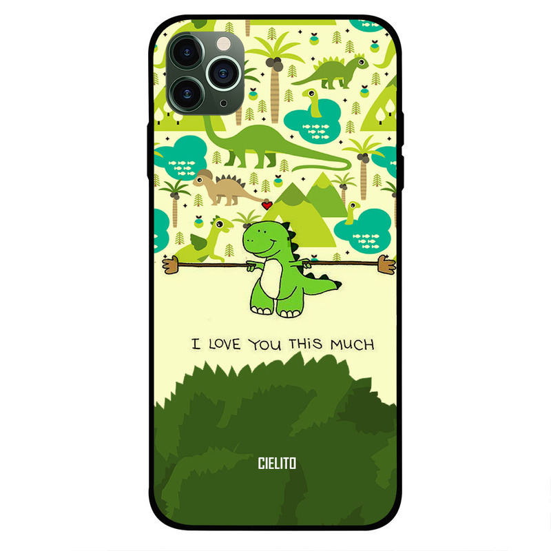 

Cielito Apple iPhone 11 Pro Max Mobile Phone Back Cover, Love This Much