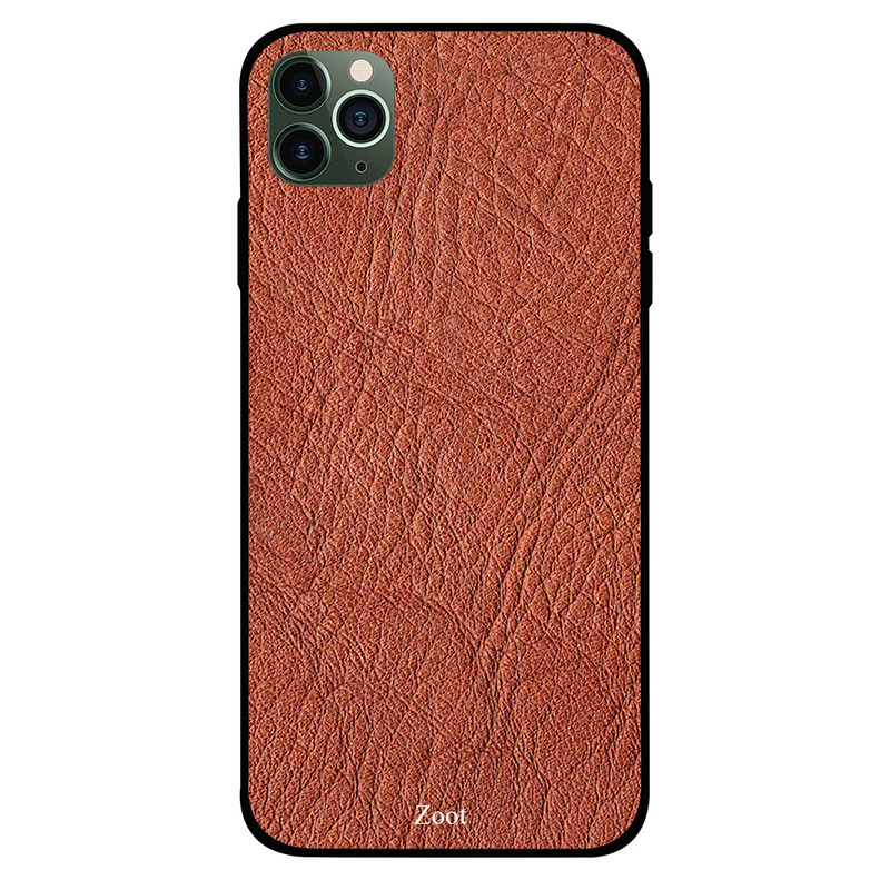 

Zoot Apple iPhone 11 Pro Max Mobile Phone Back Cover, Brown Leather
