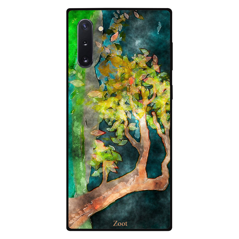 

Zoot Samsung Note 10 Mobile Phone Back Cover, Watercolor Tree Leaves