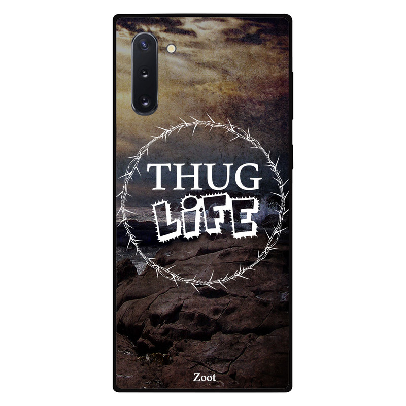 

Zoot Samsung Note 10 Mobile Phone Back Cover, Thug Life