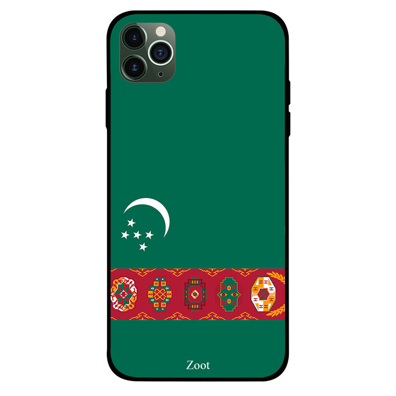 

Zoot Apple iPhone 11 Pro Max Mobile Phone Back Cover, Turkmenistan Flag