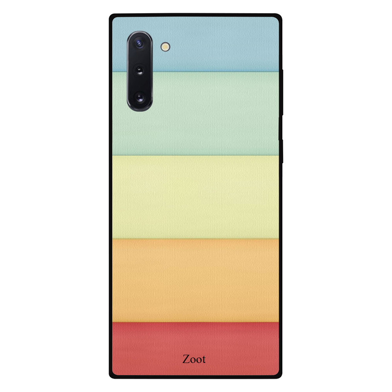 

Zoot Samsung Note 10 Mobile Phone Back Cover, Multi Colors Pattern
